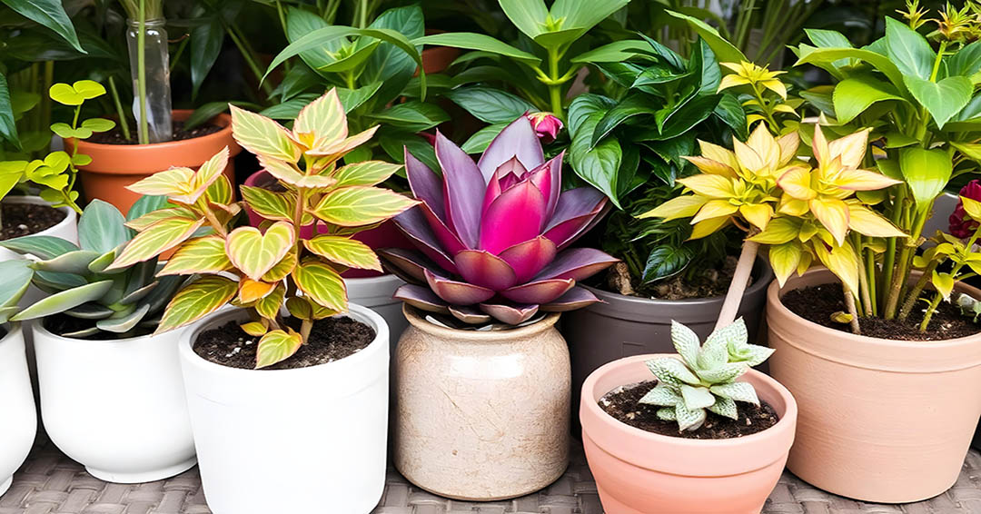 small assorted plants